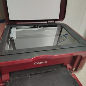 Canon Red Multifunction Printer